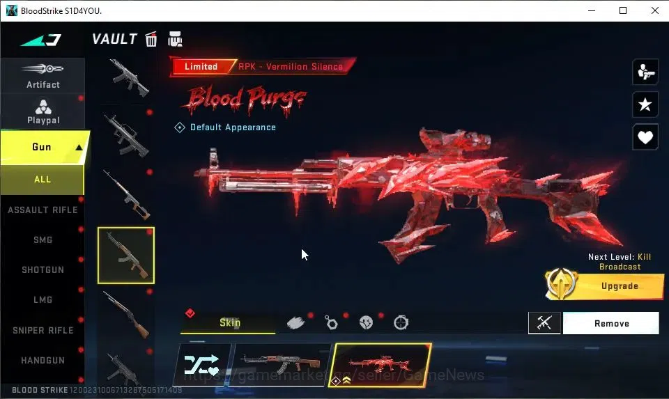 Blood Strike Accounts ASIA|4 ULTRA[ETHAN,FN2000,Spear,Vector]|Collab 7DS image 7