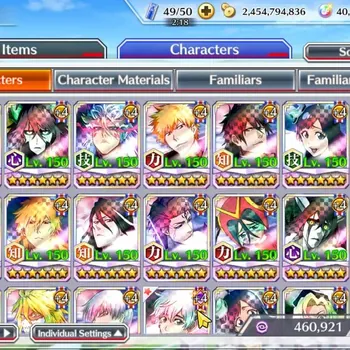 Bleach: Brave Souls Accounts High-End Global|40K Orbs|80% Avail Side Story|TYBW26 Aizen,Gisele,Ichigo,Shunsui,11th