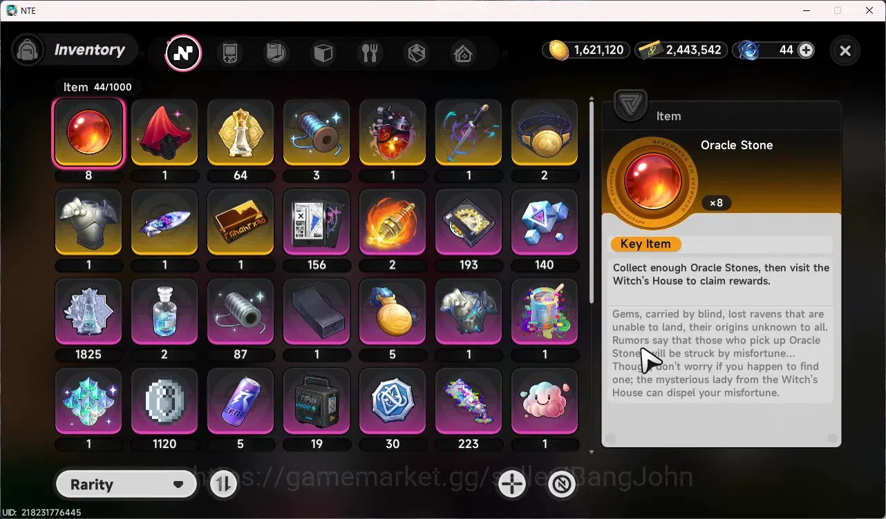 Neverness to Everness Accounts SEA | Lv 25 | 2 SSR (Nanally,Daffodill) + 4 SR | MC Female | TakeMail Check SS NTE188B 10