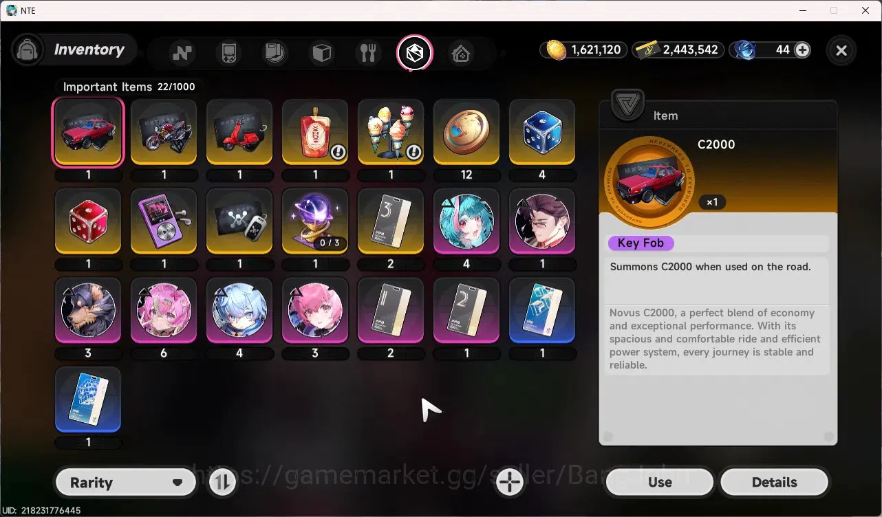 Neverness to Everness Accounts SEA | Lv 25 | 2 SSR (Nanally,Daffodill) + 4 SR | MC Female | TakeMail Check SS NTE188B 5