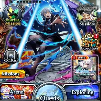 Grand Summoners Accounts Mid-Game Global | Rank 37 | 2 Ascend (Demon Lord Rimuru, Demon Lord Vox) Lpot 50 |Check SS|(GS2600)