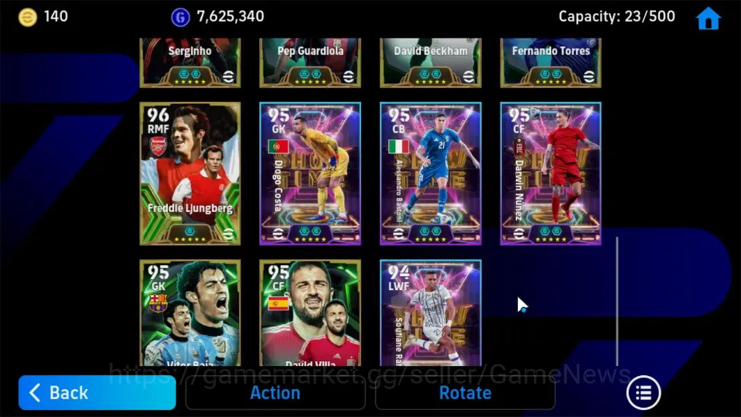 eFootball Accounts Android|Gabriel Batistuta,Eric Cantona,Michael Owe image 7