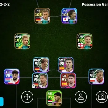 eFootball Accounts Legends & Iconic Players Mobile|PW 3091|Neymar Jr Epic,Steven Gerrard Epic,Miroslav Klose Epic|2026|Check