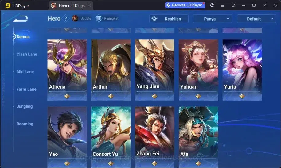 Honor of Kings Accounts Global | 49H 44S | Legend Musashi, Legend Lady Sun image 5