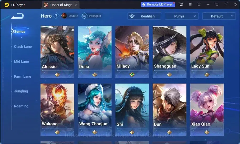 Honor of Kings Accounts Global | 49H 44S | Legend Musashi, Legend Lady Sun image 6