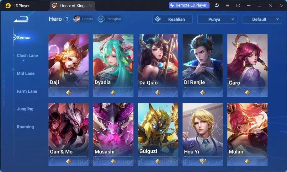 Honor of Kings Accounts Global | 49H 44S | Legend Musashi, Legend Lady Sun image 8