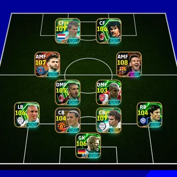 eFootball Accounts Legends & Iconic Players EFB MOBILE [TS 3266] | BIG TIME KVARA,NEW EPIC PEPE,VAN NISTERLOOIJ,GULLIT,OLD
