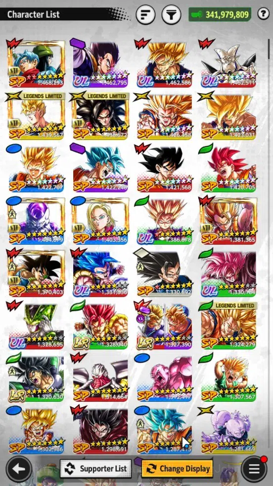 Dragon Ball Legends Accounts Global | 341M Total Power|3 LR|7 UL|LR Broly Fury, image 14