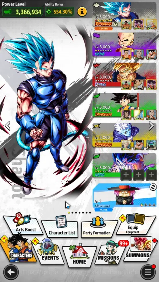 Dragon Ball Legends Accounts Global | 341M Total Power|3 LR|7 UL|LR Broly Fury, image 16