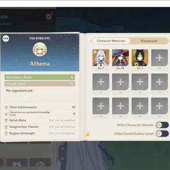 Genshin Impact Accounts Starter ASIA Fresh Starter|AR 6|1 Limit [Skirk]+Mona,Tighnari|Low Explore|MC Lumine|Check