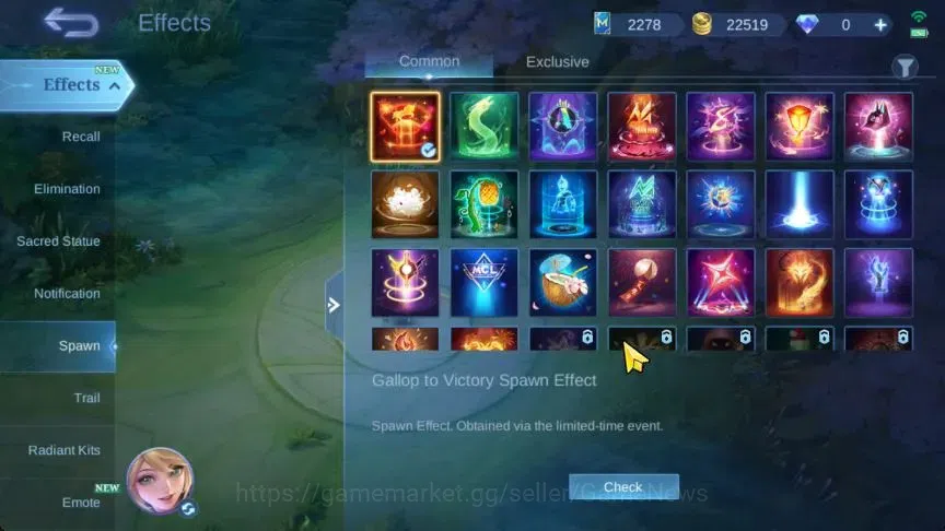 Mobile Legends: Bang Bang Accounts Hero 124|Skin 244|High Glory 70|Aspirants Guinever image 16