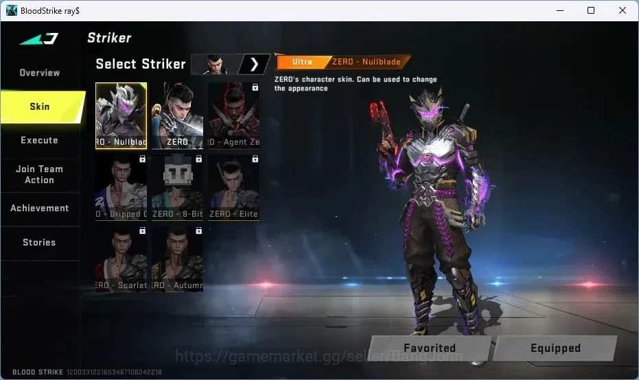 Blood Strike Accounts ASIA |1 Eternal Desert Eagle|2 Collab 7DS: M700,QB image 15