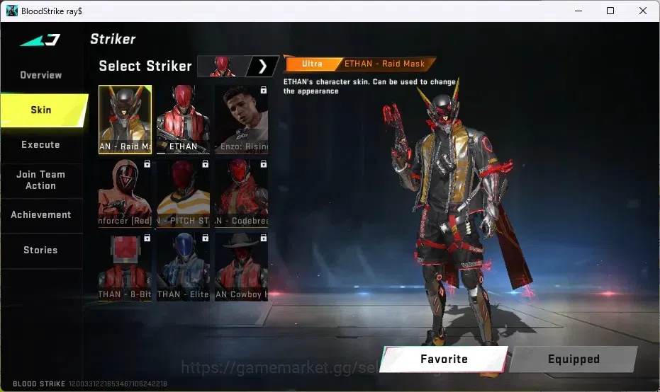Blood Strike Accounts ASIA |1 Eternal Desert Eagle|2 Collab 7DS: M700,QB image 16