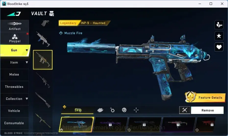 Blood Strike Accounts ASIA |1 Eternal Desert Eagle|2 Collab 7DS: M700,QB image 5