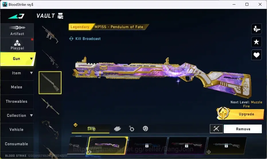 Blood Strike Accounts ASIA |1 Eternal Desert Eagle|2 Collab 7DS: M700,QB image 7