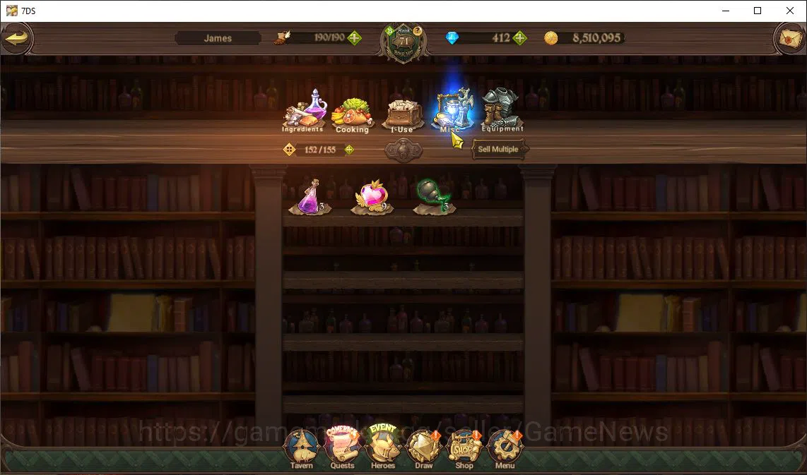 The Seven Deadly Sins: Grand Cross Accounts Global |3,3 M CC |412 Dm+115 Ls|1 LR+10 UR+Collab  image 3