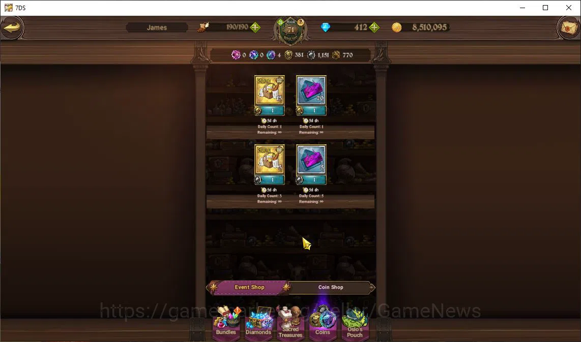 The Seven Deadly Sins: Grand Cross Accounts Global |3,3 M CC |412 Dm+115 Ls|1 LR+10 UR+Collab  image 8