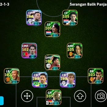 eFootball Accounts Others Mobile|PW 3220|Kyllan Mbappe Show T,Johan Cruyff Epic,Lothar Matthaus Epic,Marco Van Basten