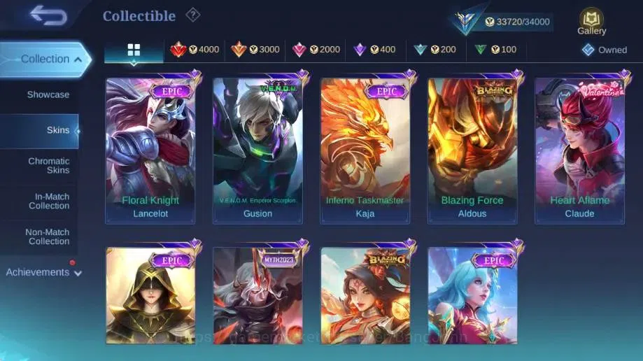 Mobile Legends: Bang Bang Accounts Global|Skin 175|Expert|Collector Natalia|Blazing A image 11
