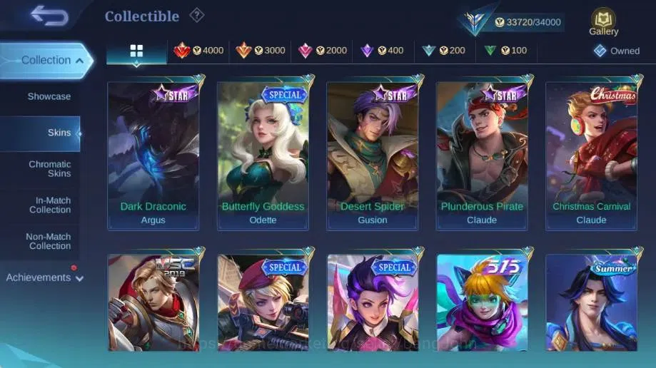 Mobile Legends: Bang Bang Accounts Global|Skin 175|Expert|Collector Natalia|Blazing A image 7