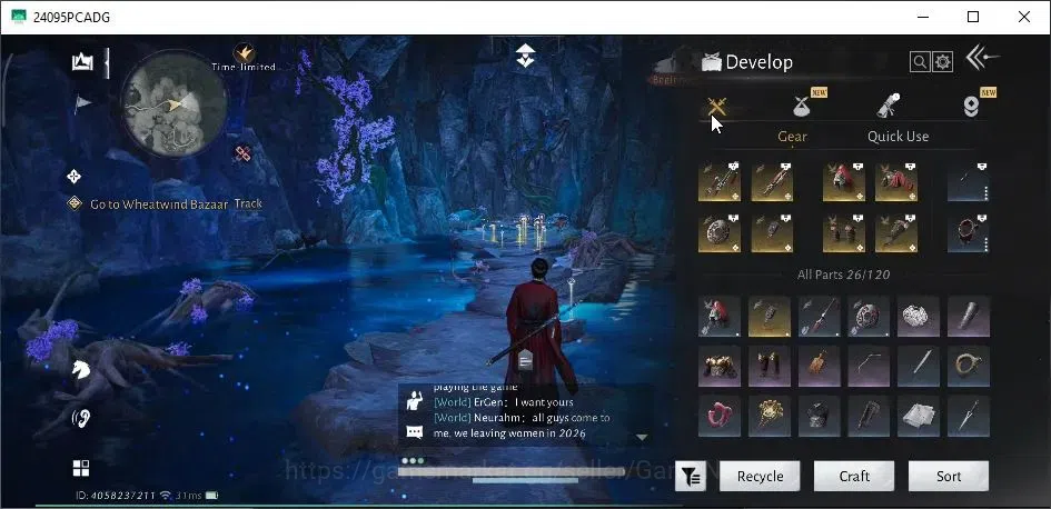 Where Winds Meet Accounts GLOBAL|Lv 93|GS 23K|1 HC|Chasing Red,Golden Scales image 12