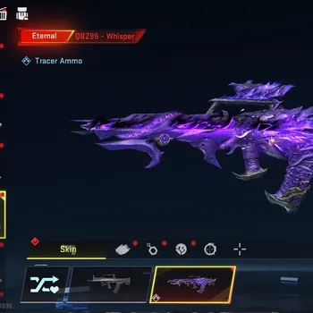 Blood Strike Accounts Collab Skin Asia|Eternal QBZ95-Whisper Lv3,MP7 Tidesong+Ultra Melee Staff|Collab AOT M4A1 Bof,OPM
