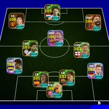 eFootball Accounts Legends & Iconic Players Android|2k Coin|Big Time George Best,Mohamed Salah|17Epic MarcoVBasten,Oliver