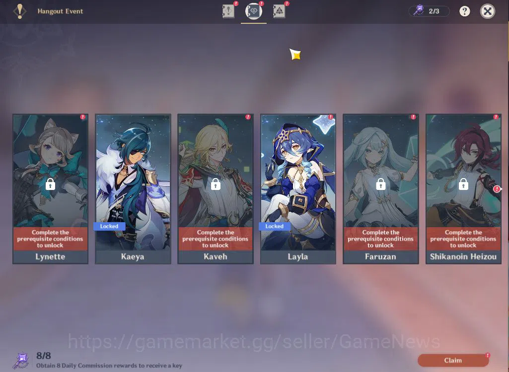 Genshin Impact Accounts ASIA|AR 55|5 Limited +2(*5Weapon)|Clorinde+Sign,Al image 18