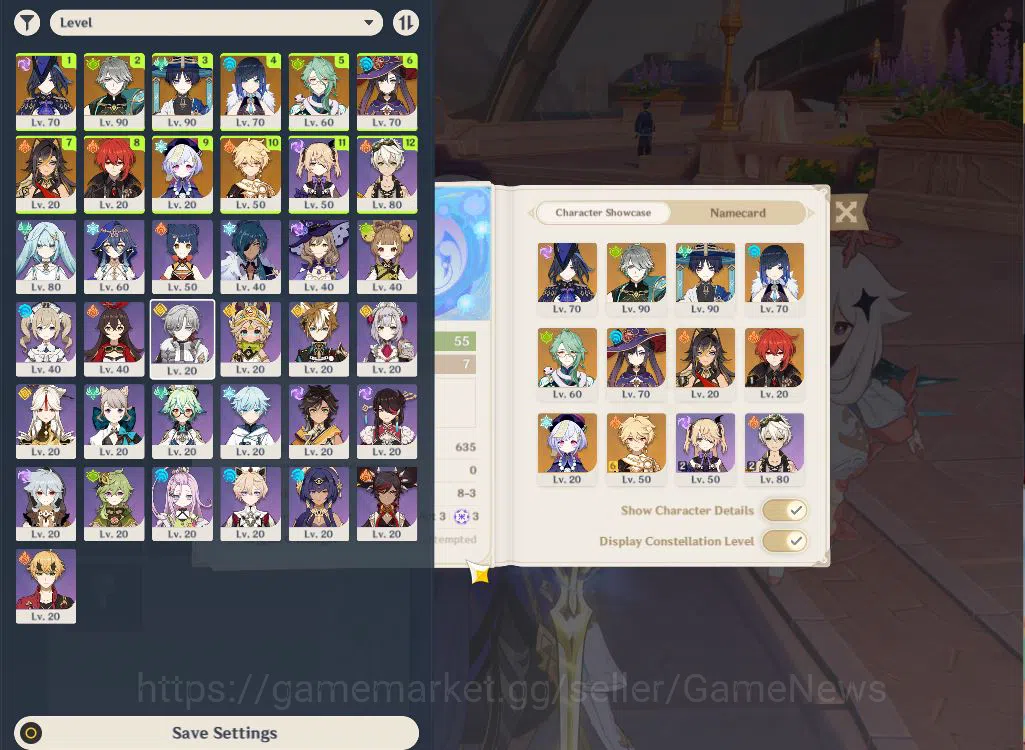 Genshin Impact Accounts ASIA|AR 55|5 Limited +2(*5Weapon)|Clorinde+Sign,Al image 2