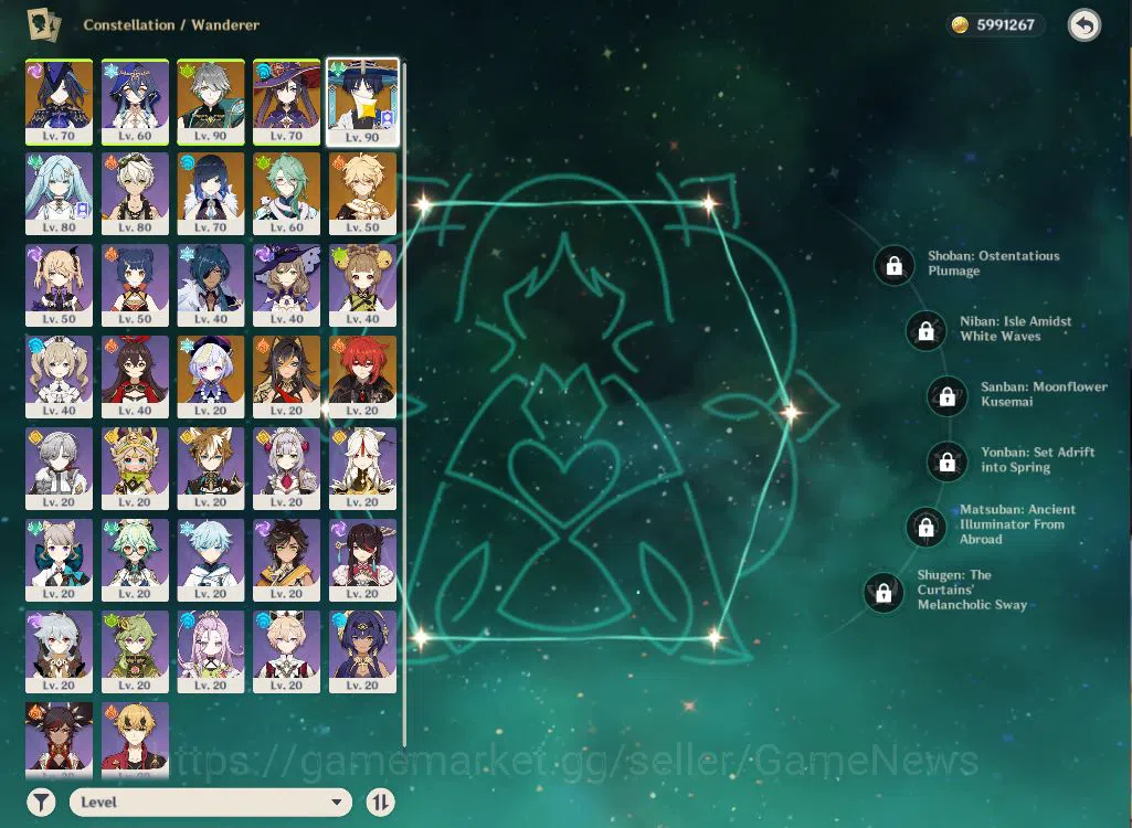 Genshin Impact Accounts ASIA|AR 55|5 Limited +2(*5Weapon)|Clorinde+Sign,Al image 5