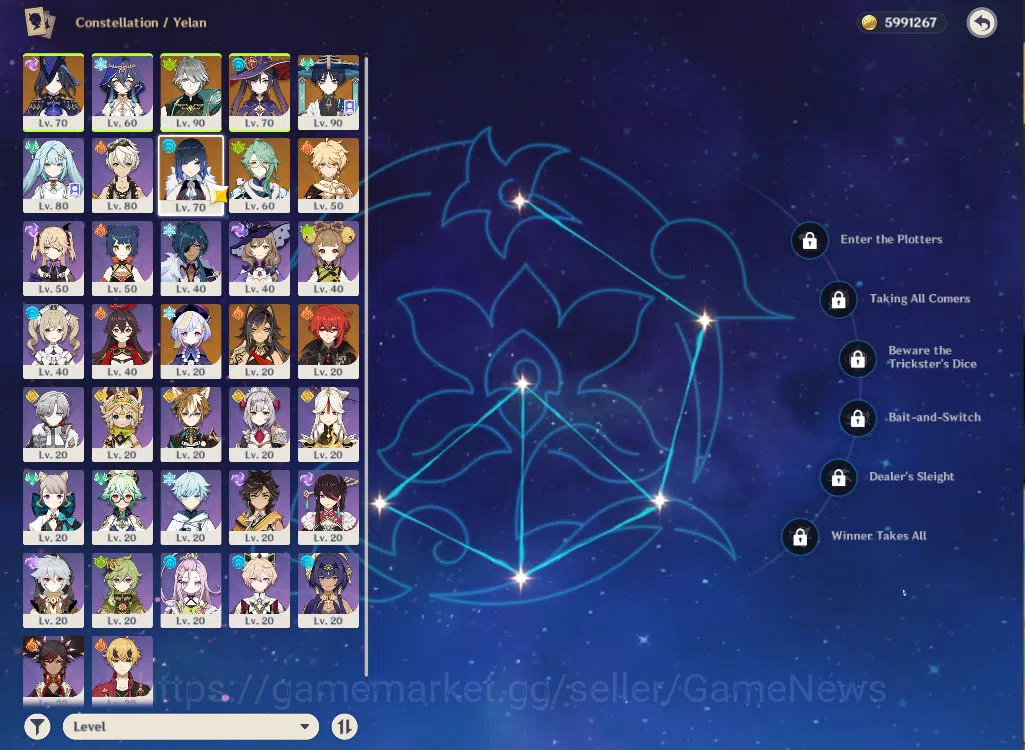 Genshin Impact Accounts ASIA|AR 55|5 Limited +2(*5Weapon)|Clorinde+Sign,Al image 7