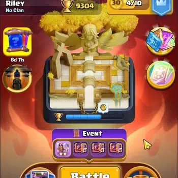 Clash Royale Accounts Midgame Trophy 9304 |CL 1570|KTL 14||122 Cards| 8 Champ| 6 Hero| 12 Evo|Arena 23|400 Gems|357K Gold