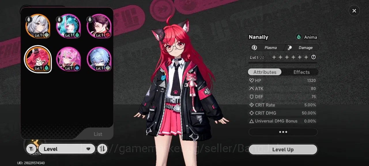 Neverness to Everness Accounts EU | Starter Lv 3 | 1 S Char Nanally + 4 A Char |  image 9