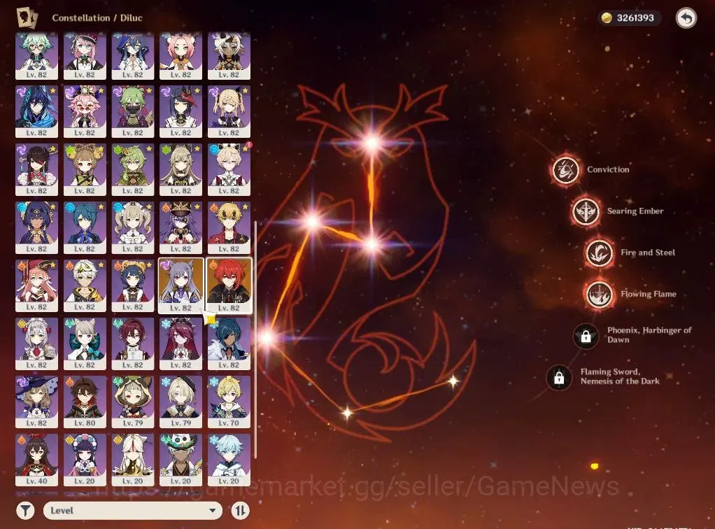 Genshin Impact Accounts ASIA|AR60|Varesa PreamTeam|21Limit+12(*5WEP)|(Sige image 14