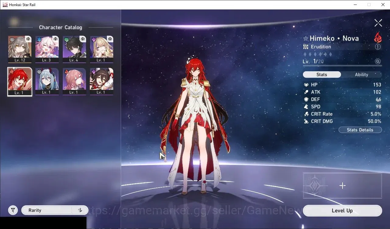 Honkai Star Rail Accounts Starter ASIA|Starter|TL 4|1 Limited|1 GC|Himeko Nova |Female MC|Prologue|Check SS|HSR7975 1