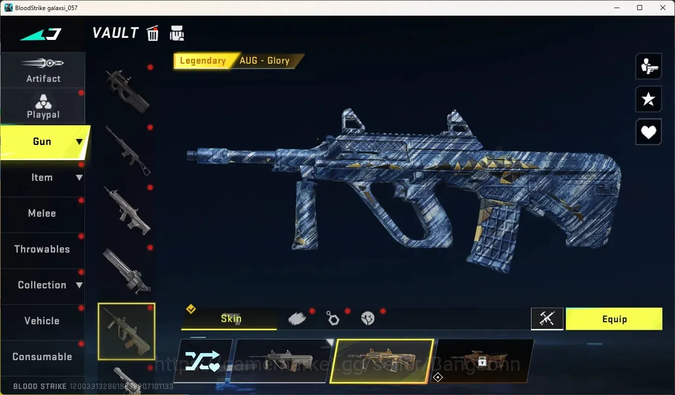 Blood Strike Accounts High-End ASIA|Evo Fal:Evolved|1 Limited:Origin-12|3 Ultra & 8 Legendary Gun|Check SS BS2005B 10