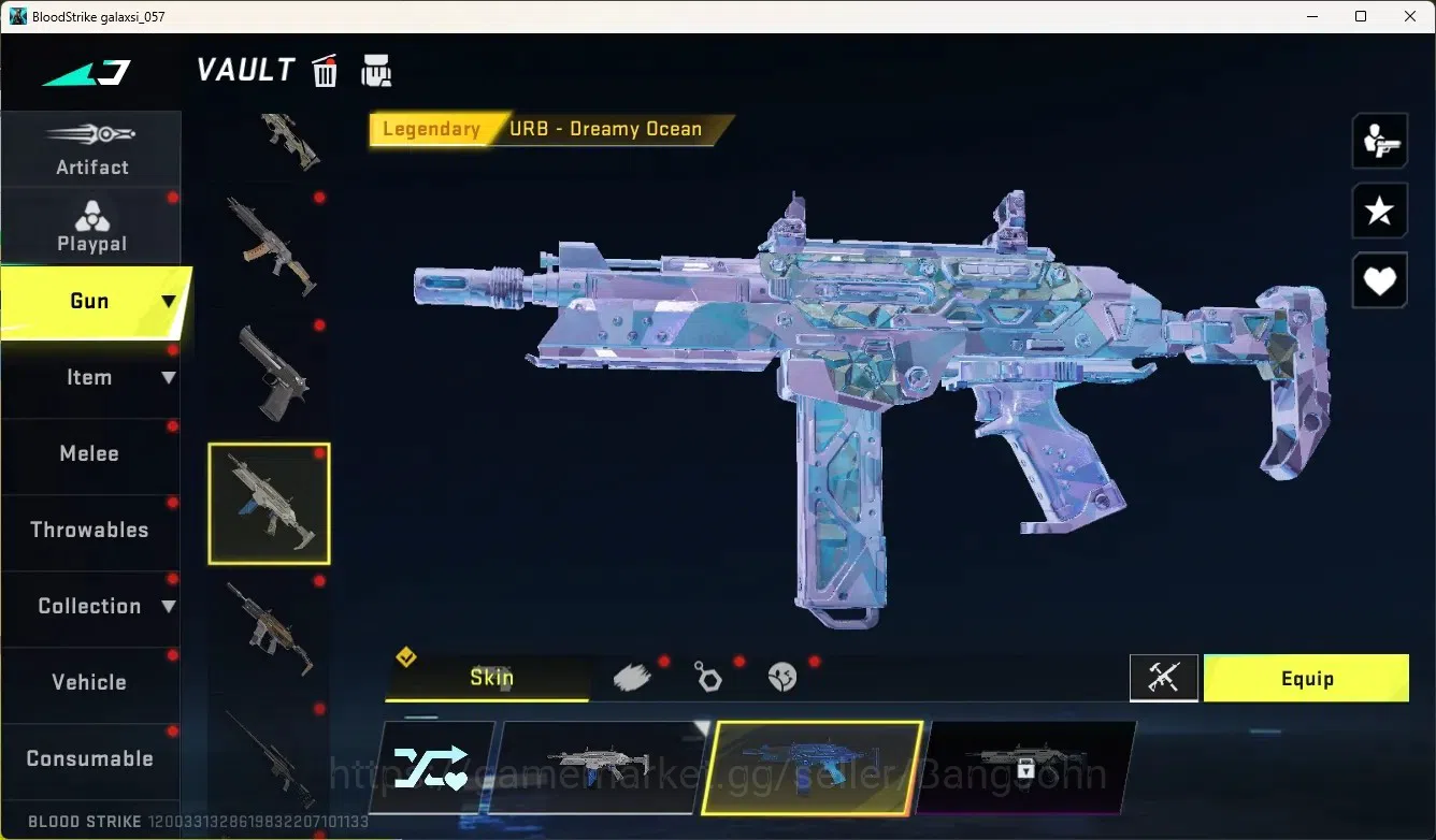 Blood Strike Accounts High-End ASIA|Evo Fal:Evolved|1 Limited:Origin-12|3 Ultra & 8 Legendary Gun|Check SS BS2005B 7