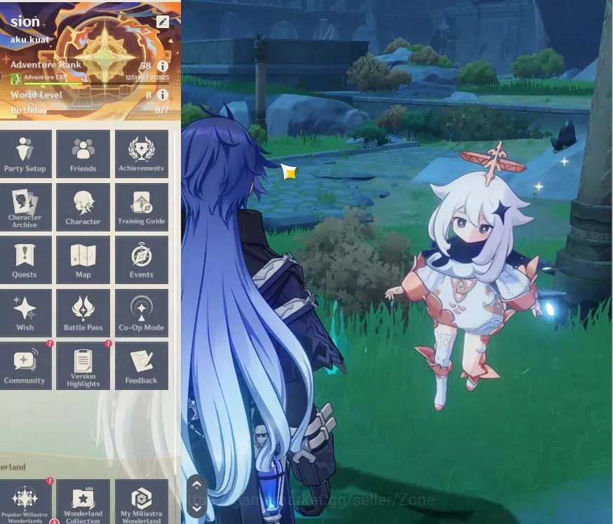 Genshin Impact Accounts ASIA|AR 58|9 Limited+12 (5*Weapon)|[(NeuvilletteC1 image 1