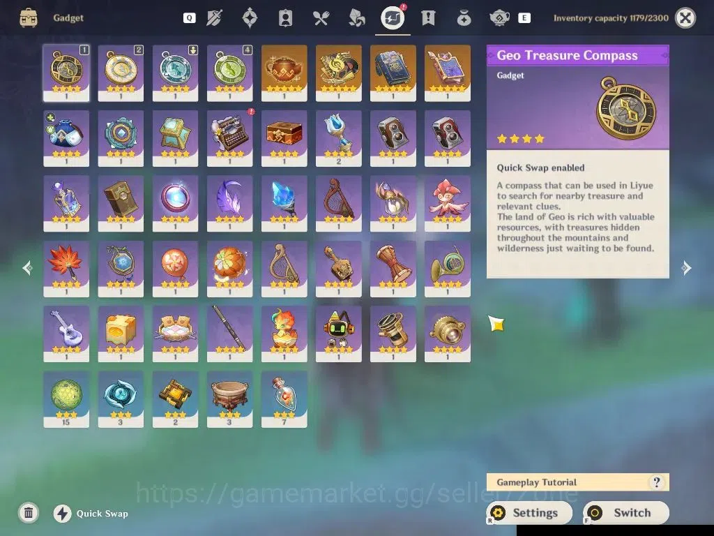 Genshin Impact Accounts ASIA|AR 58|9 Limited+12 (5*Weapon)|[(NeuvilletteC1 image 10