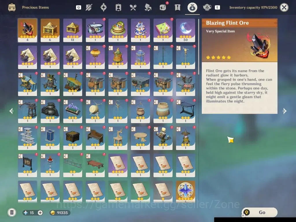 Genshin Impact Accounts ASIA|AR 58|9 Limited+12 (5*Weapon)|[(NeuvilletteC1 image 11