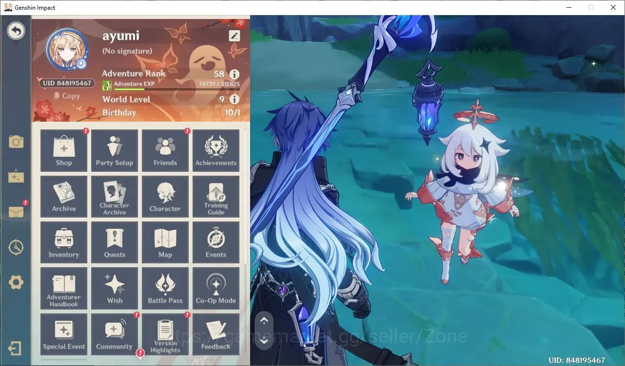 Genshin Impact Accounts Mid Game ASIA|AR 58|16 Limited(6 Std)+10*5WP(5 Sign)|Flins+Sign,Arlecchino+Sign,Wanderer C1,Hu Tao 1