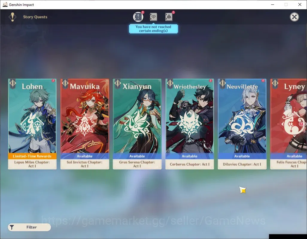 Genshin Impact Accounts ASIA|AR 55|Rate On|5 Limit + 2 (*5 Weap)|PremTeam  image 19