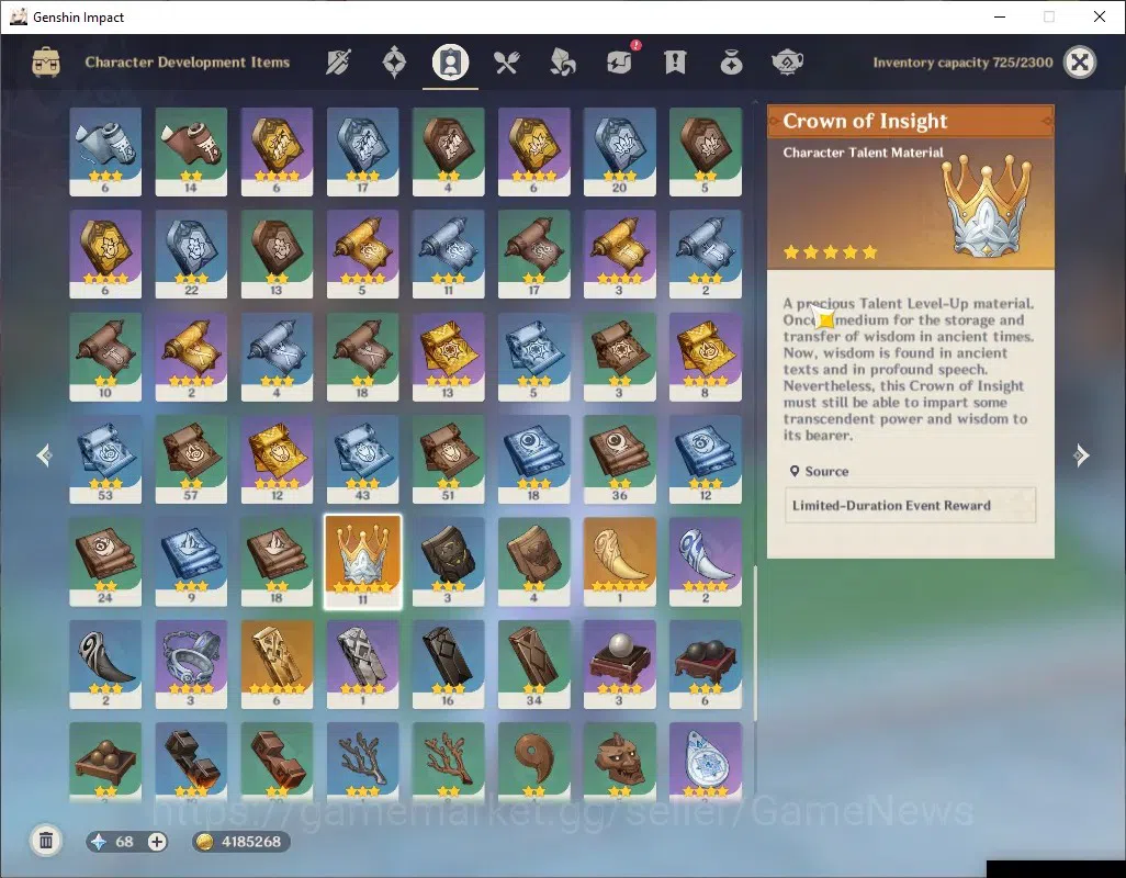 Genshin Impact Accounts ASIA|AR 55|Rate On|5 Limit + 2 (*5 Weap)|PremTeam  image 8