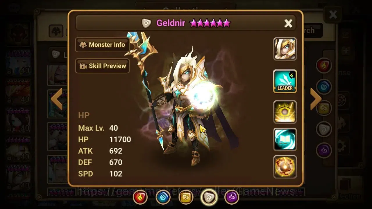 Summoners War: Sky Arena Accounts GLOBAL Lv 80|1 LD[Kiki]+18 Total NB5[Sagar,Poseido image 14