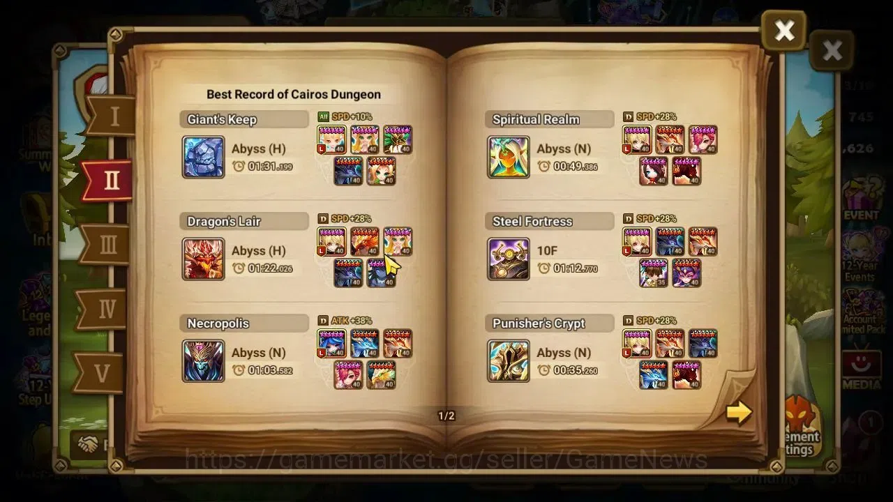 Summoners War: Sky Arena Accounts GLOBAL Lv 80|1 LD[Kiki]+18 Total NB5[Sagar,Poseido image 6
