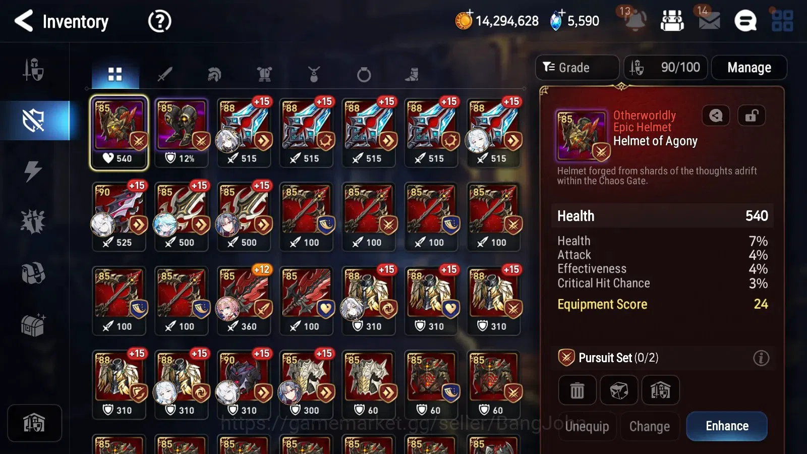 Epic Seven Accounts Global Unverif|6 ML (Salome,Belian,SE Celine,DK Sh image 5
