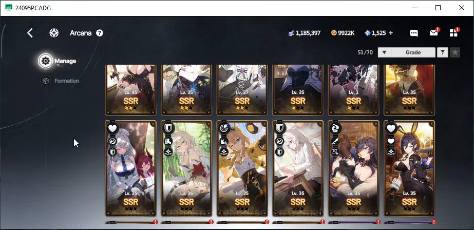 StarSavior Accounts ASIA|Lv 56|25 SSR[Asherah Waltz Max LB,RosariaLB1, image 10