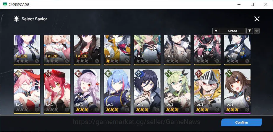StarSavior Accounts ASIA|Lv 56|25 SSR[Asherah Waltz Max LB,RosariaLB1, image 2