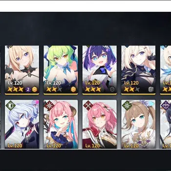 StarSavior Accounts ASIA|Lv 56|25 SSR[Asherah Waltz Max LB,RosariaLB1, image 1