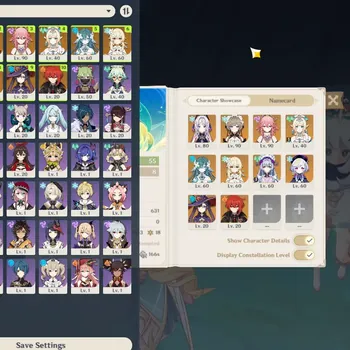 Genshin Impact Accounts Others ASIA |AR 55 | 5 Limit+3(*5Wep) | Citlali,Sandrone+sign,Yae Miko,Vesna C1,Vodyanitsa,Etc|check